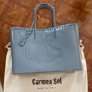 Carmen Sol Tote Bag Angelica Large (washable/wipeable and stylish) made in Italy